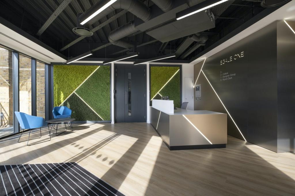 New ground floor reception area