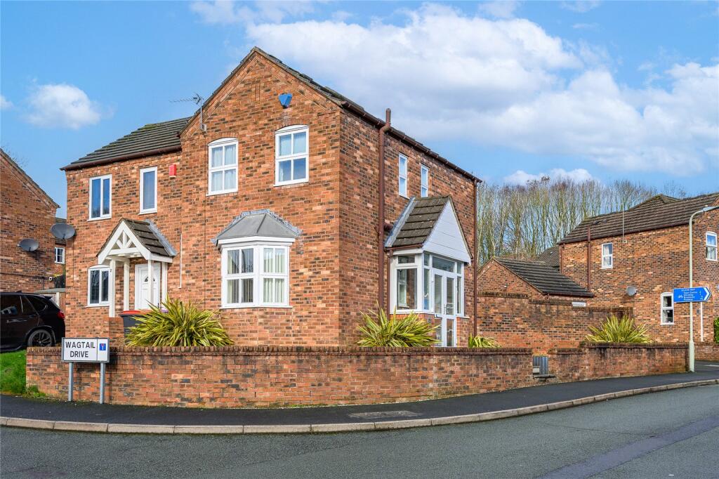2-bed semi-detached on Fieldfare Way, Aqueduct, Telford, Shropshire, TF4, £195,000