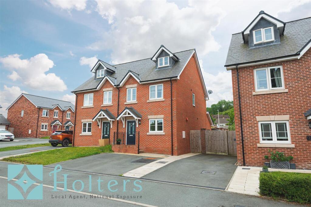 3-bed semi-detached on St. Michaels Drive, Kerry, SY16, £265,000