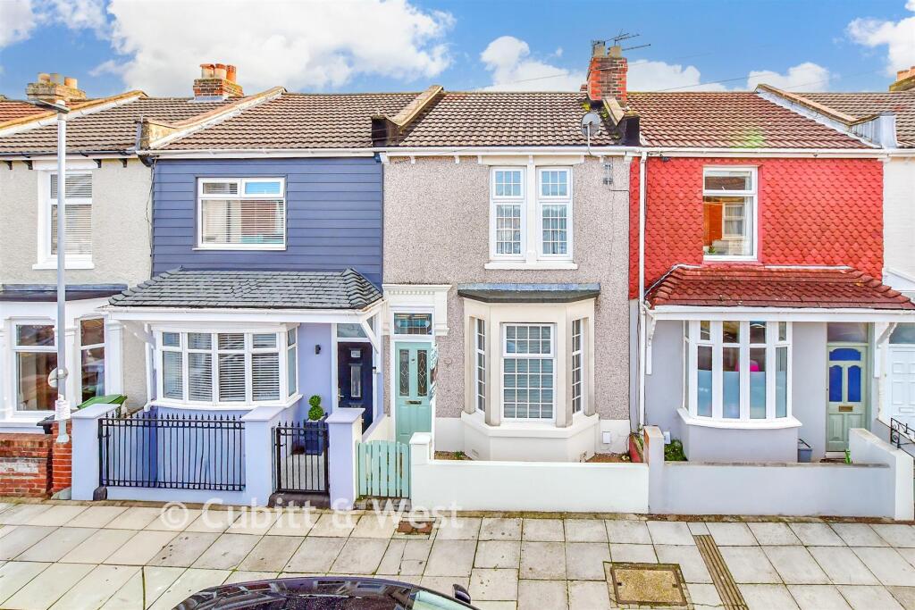 3-bed terraced on Catisfield Road, Southsea, Hampshire, £290,000