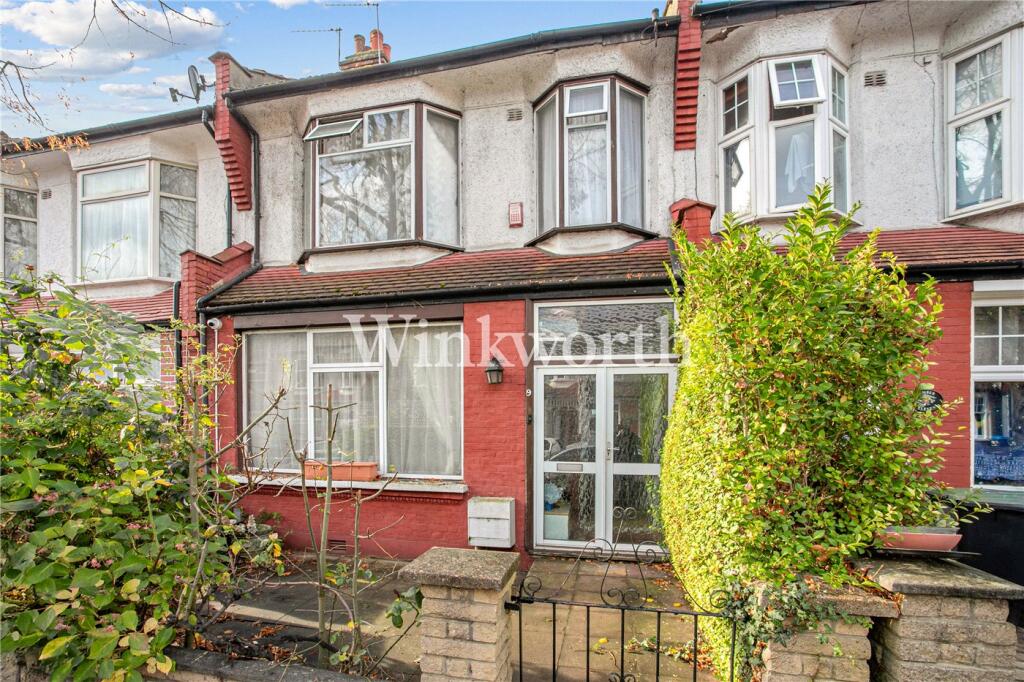 3-bed terraced on Arnold Gardens, London, N13, £535,000