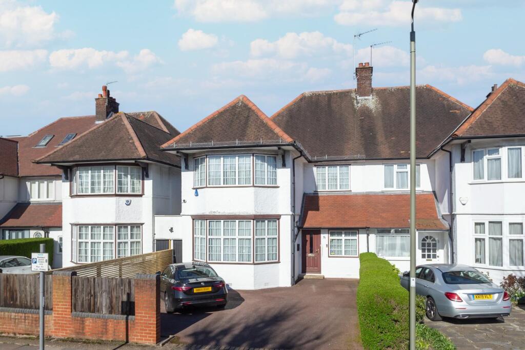 4-bed semi-detached on The Ridgeway, Golders Green, London, NW11, £1,500,000
