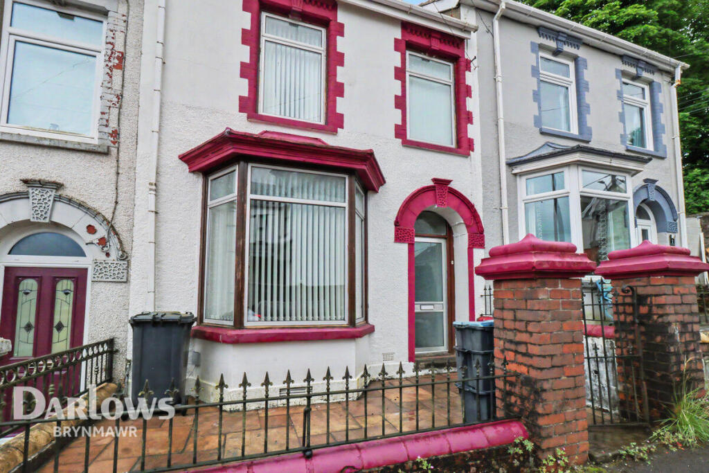 2-bed terraced on Morgan Terrace, Tredegar, £140,000