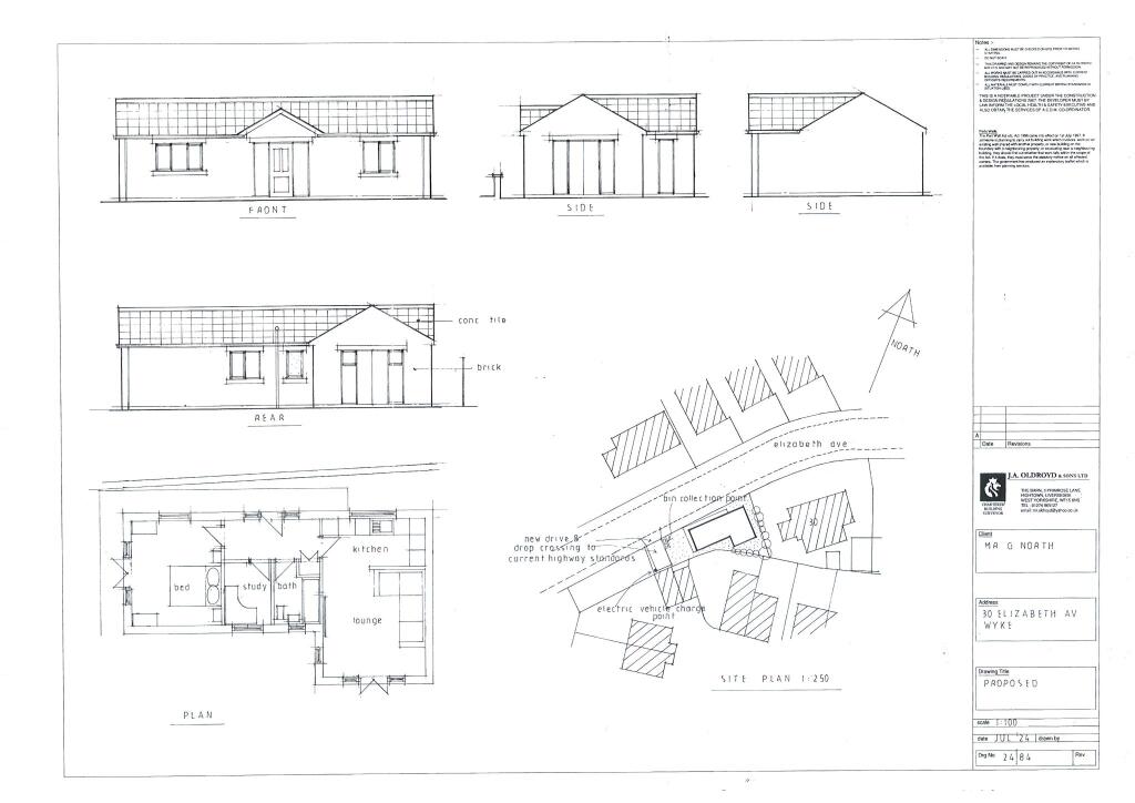 Main image of property: Land off Elizabeth Avenue, Wyke, BD12 8NF