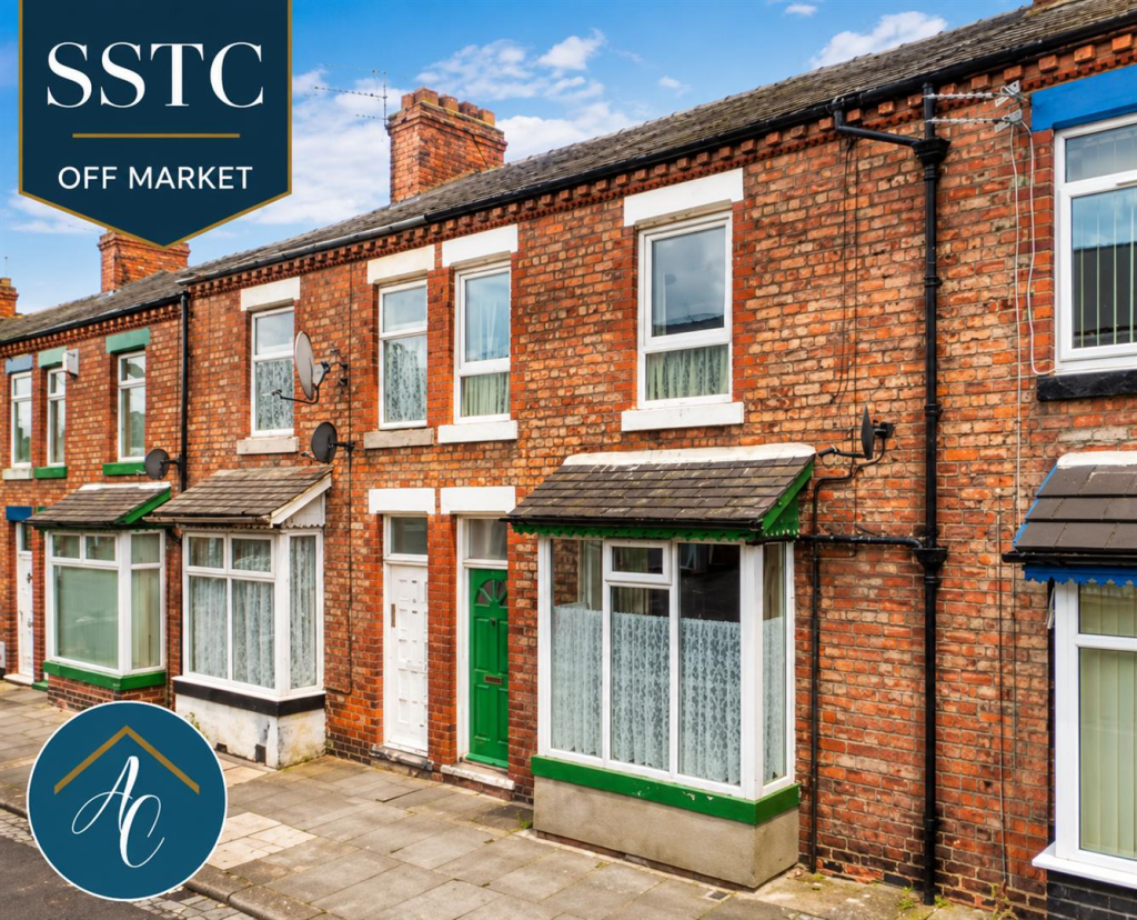 3-bed terraced on Grainger Street, Darlington, £75,000