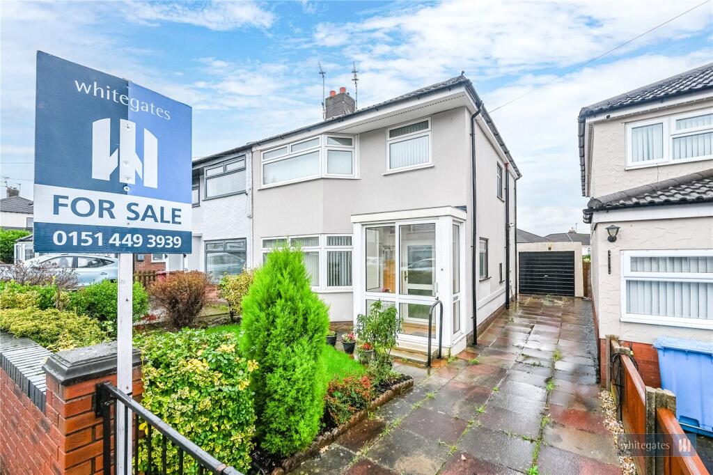 3-bed semi-detached on Cypress Road, Liverpool, Merseyside, L36, £240,000