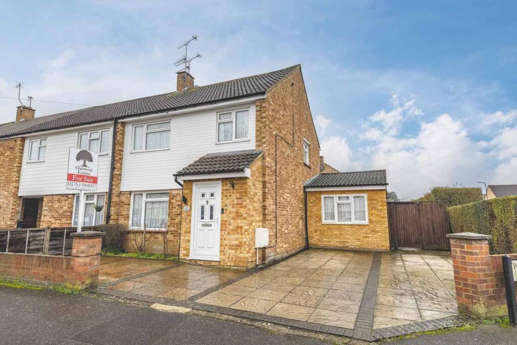 4-bed terraced on Wild Green South, Langley, SL3, £550,000