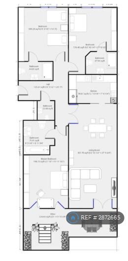 3 bedroom flat for rent