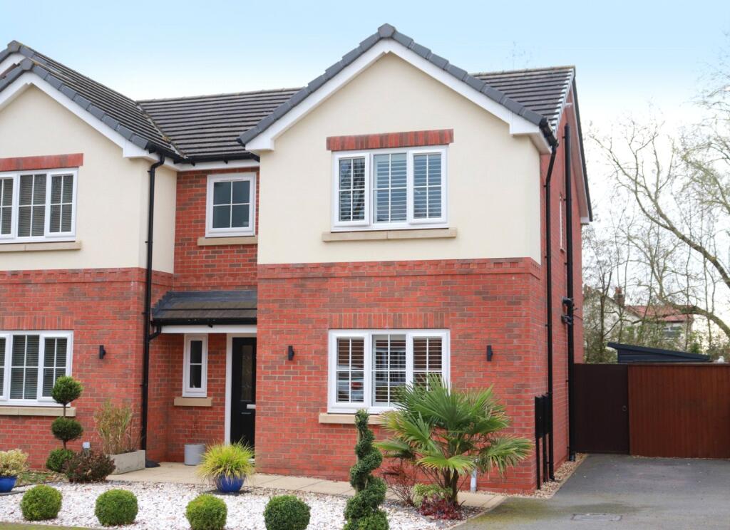 3-bed semi-detached on Brickfield Way, Banks, Southport, Lancashire, PR9, £265,000
