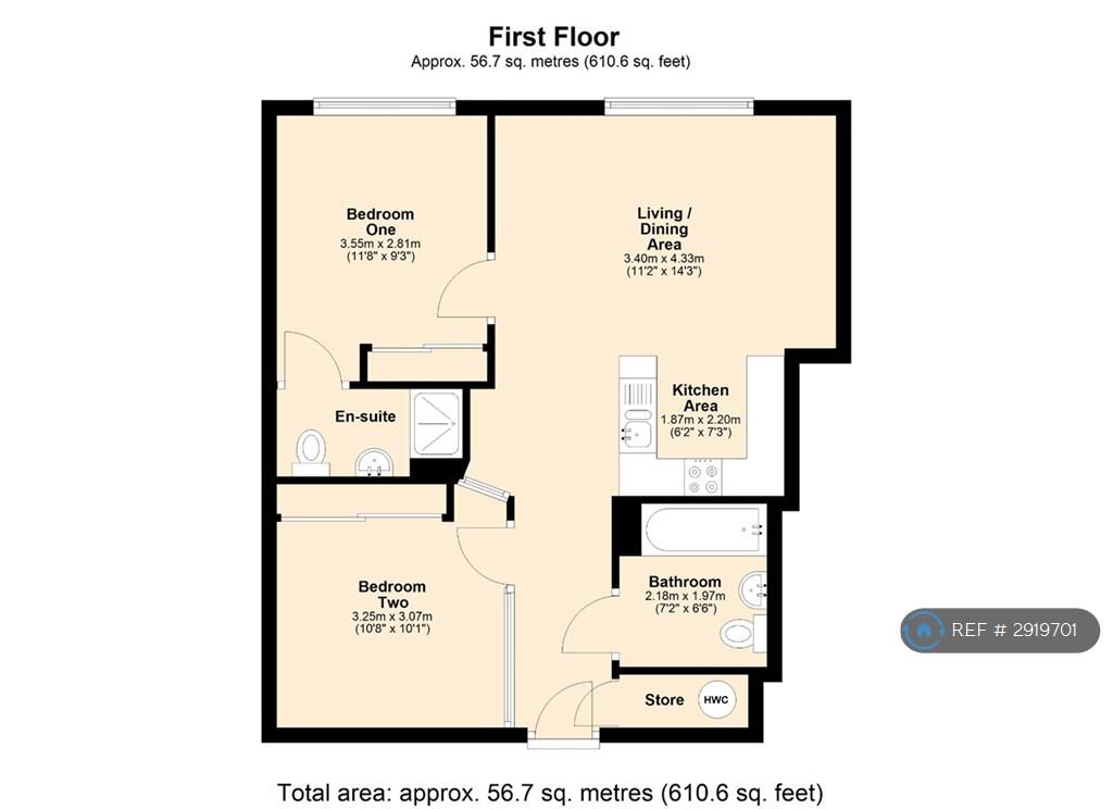 2 bedroom flat for rent