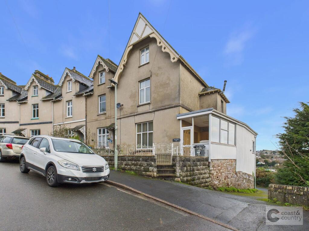4-bed terraced on St. Leonards Road, Newton Abbot, TQ12, £300,000