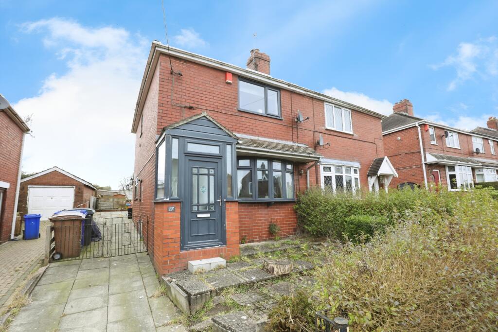 3-bed semi-detached on Scragg Street, Stoke-on-Trent, ST7, £175,000
