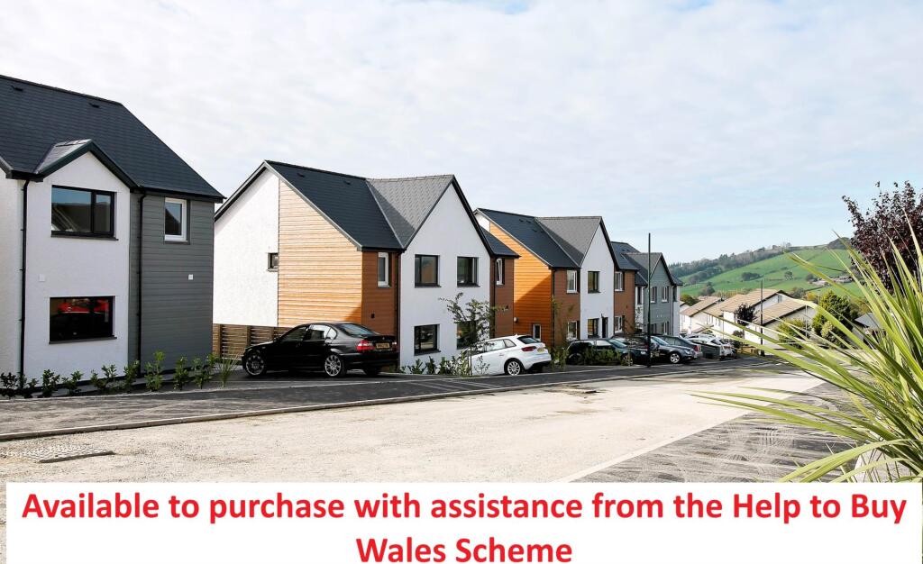 3-bed semi-detached on Ger Y Cwm Development, Penrhyncoch, £260,000