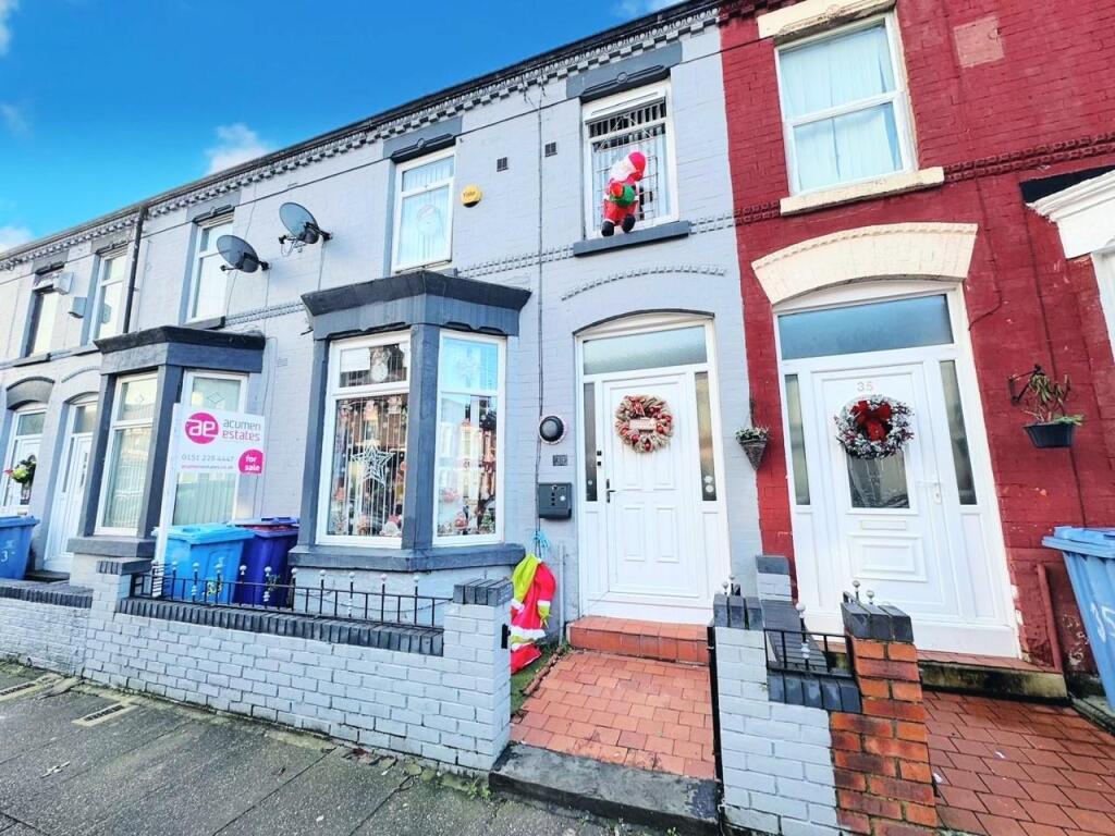 3-bed terraced on Antrim Street, Tuebrook, Liverpool, £100,000