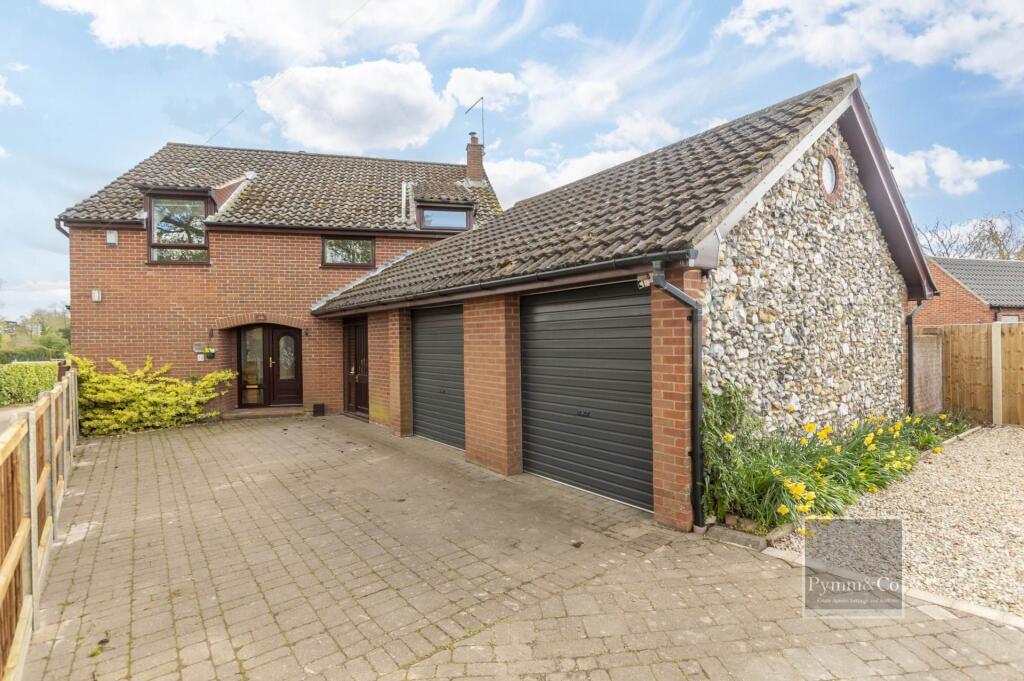 4-bed detached on Station Road, North Elmham, £350,000