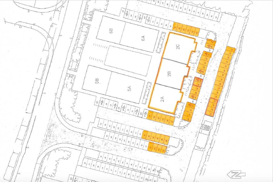 Site plan Vantage Park