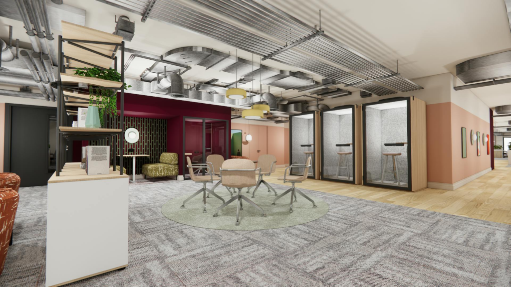 Enterprise Wharf, Innovation Birmingham - 4th Floor CGI
