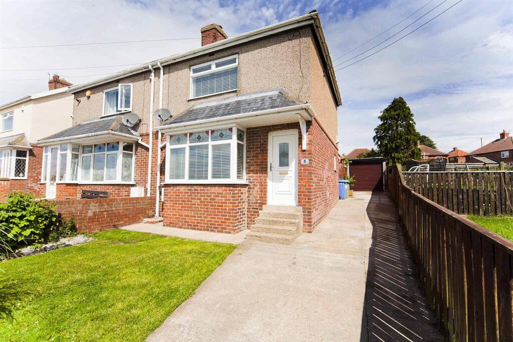 2-bed semi-detached on Davis Terrace, Peterlee, £104,999