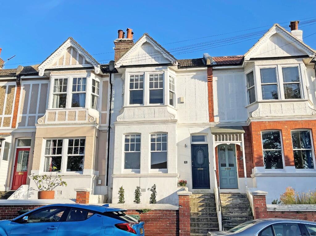 3-bed terraced on Balfour Road - BN1, £650,000