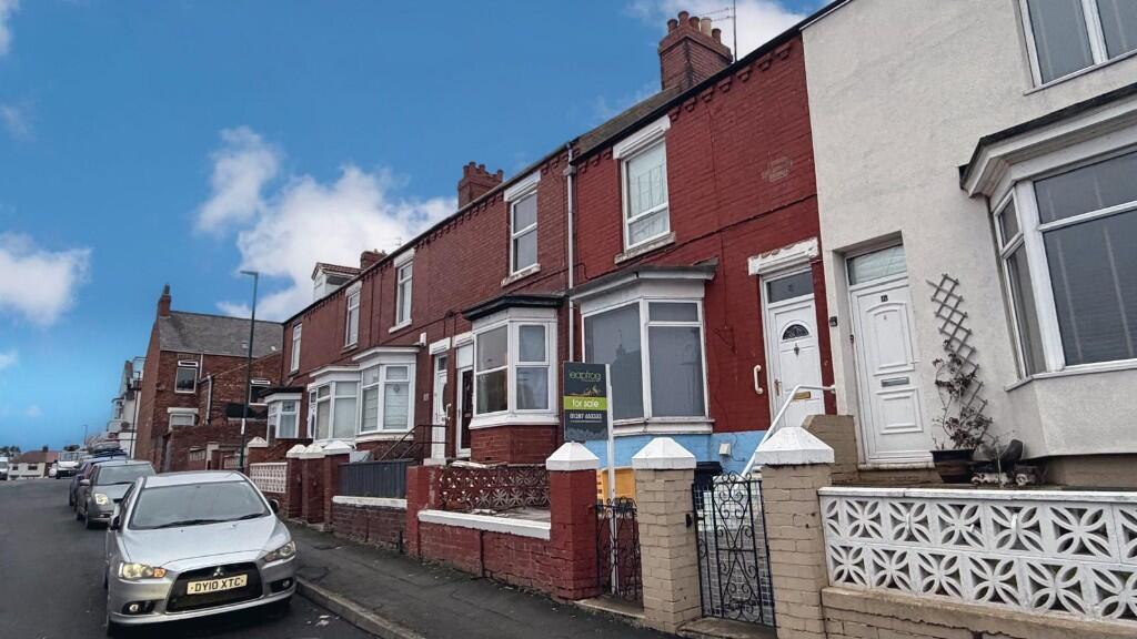 2-bed terraced on Millholme Terrace, TS12, £72,995