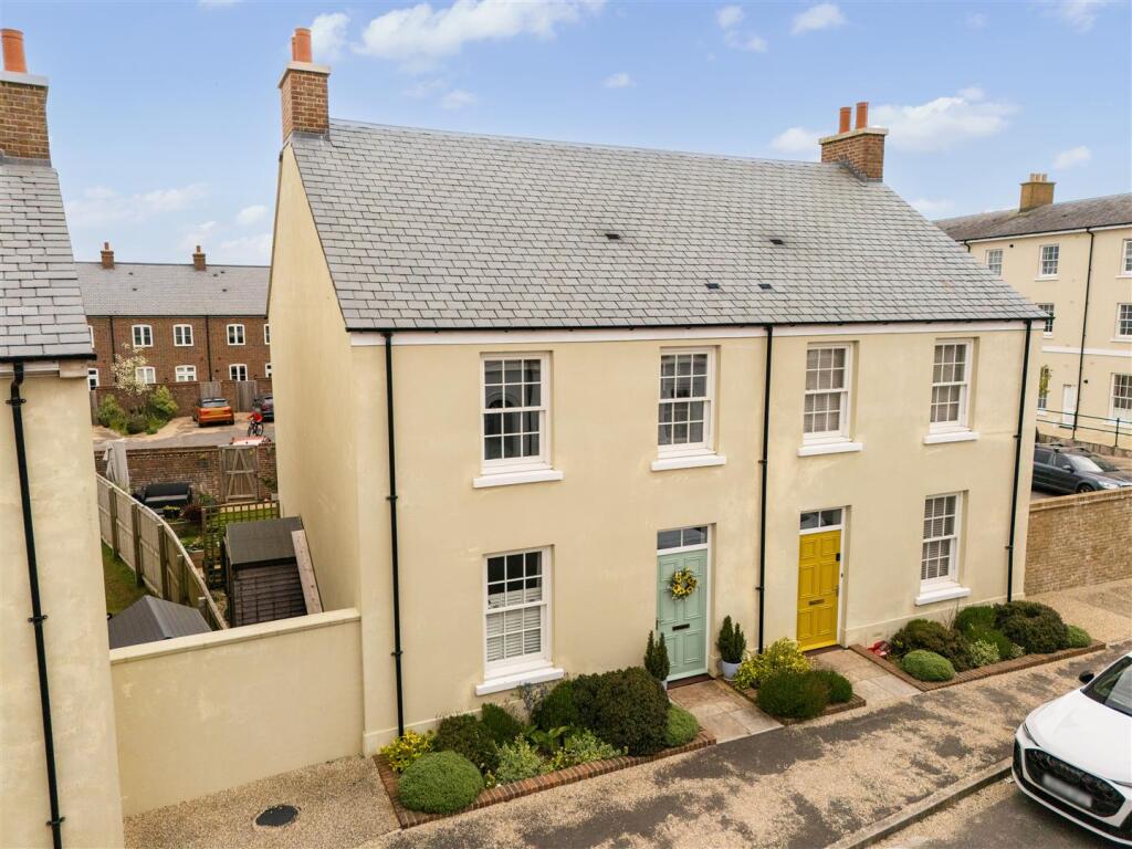3-bed semi-detached on Anning Lane, Poundbury, £227,500