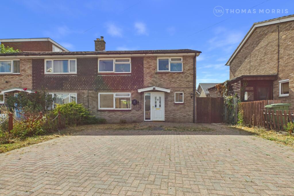 4-bed semi-detached on Duck Lane, St. Neots, Cambridgeshire, PE19, £325,000