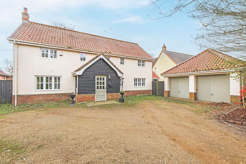 4-bed detached on Charming Four Bedroom Farmhouse-style Home in Caston, £550,000