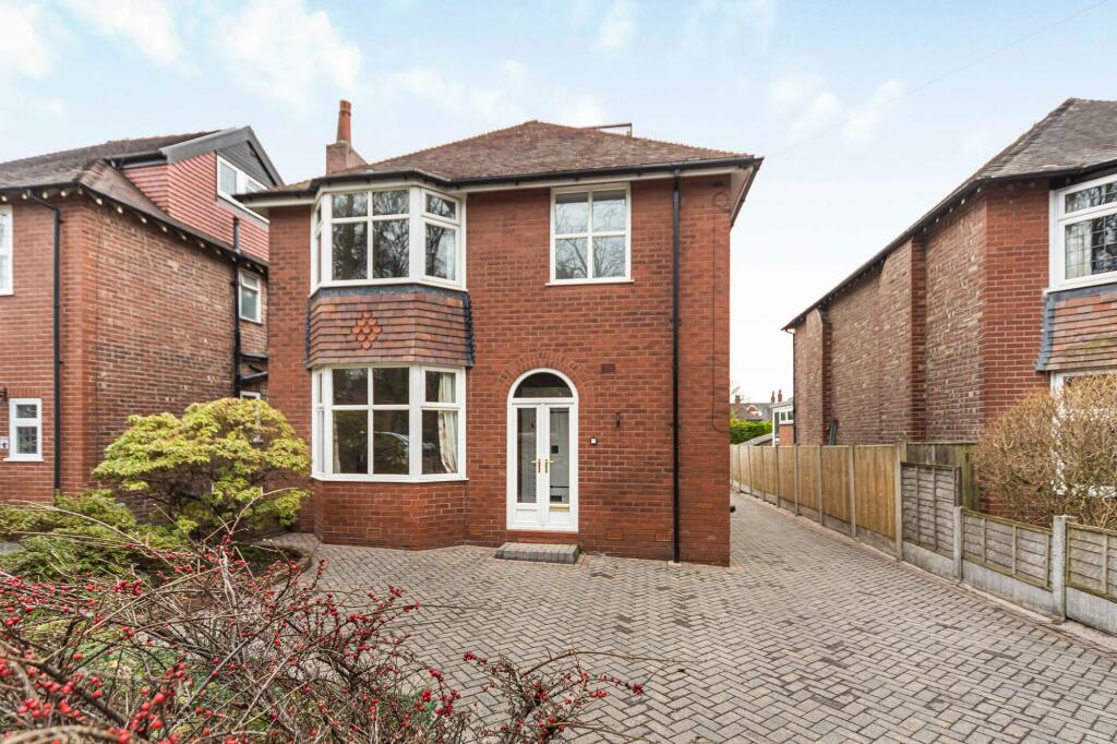 3-bed detached on Ashley Road, Altrincham, WA14, £850,000
