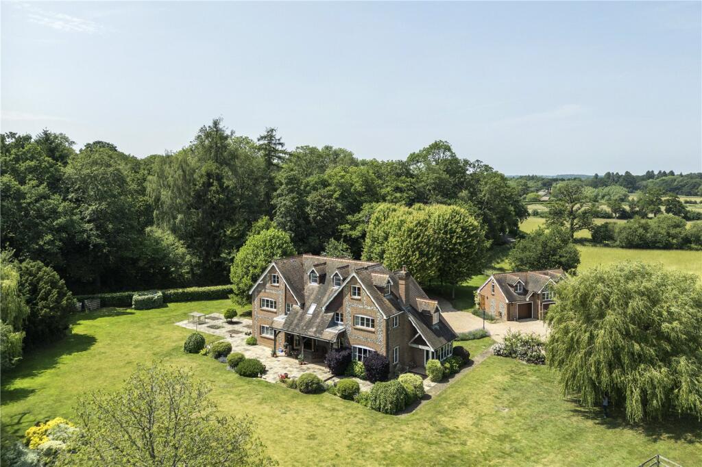 5-bed detached on Stratfield Turgis, Hook, Hampshire, RG27, £2,250,000