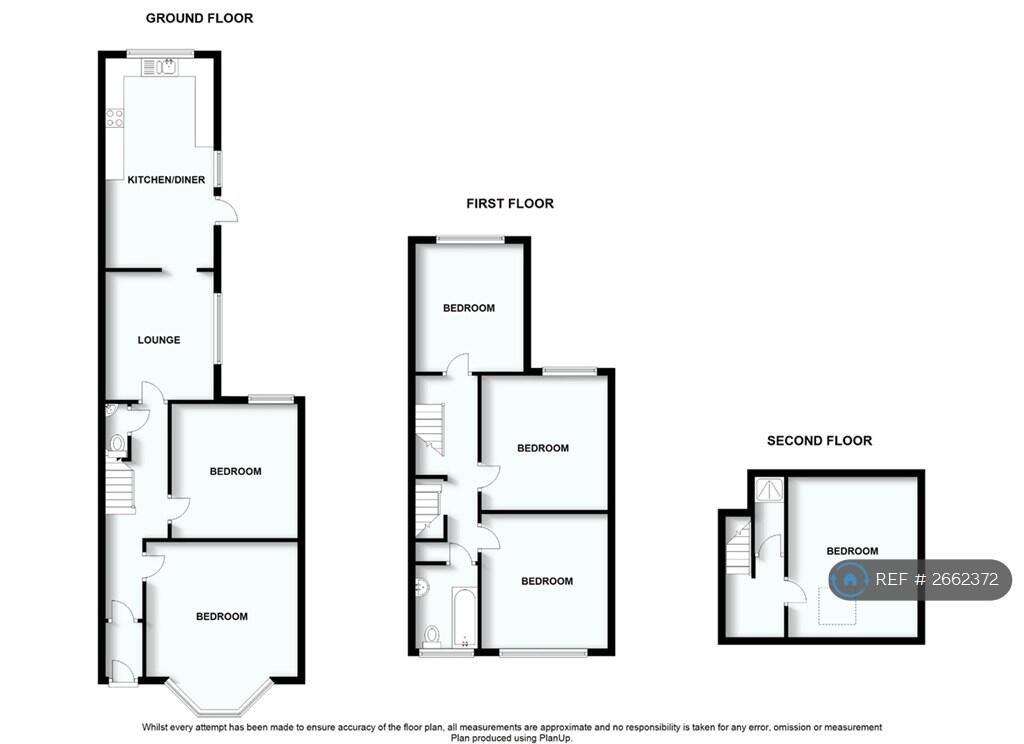 6 bedroom terraced house for rent