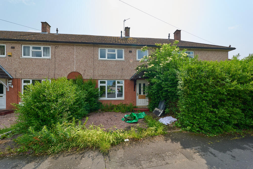 2-bed terraced on 73 Hayward Avenue, Donnington, Telford, Shropshire TF2 8DE, £75,000