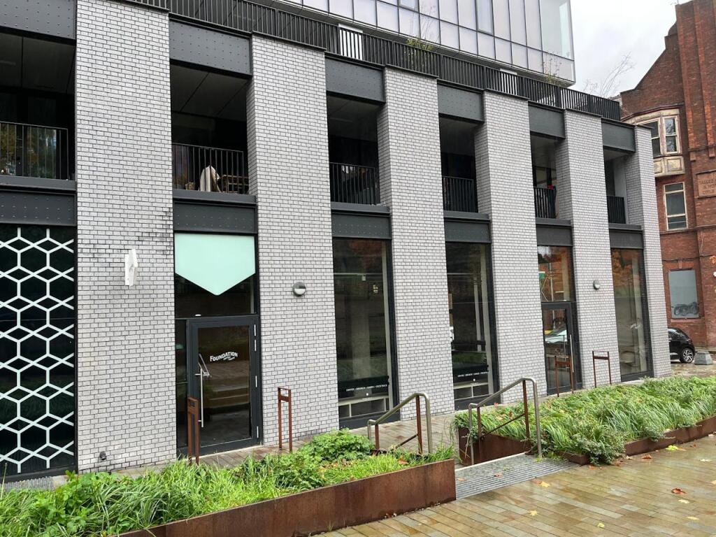 Main image of property: Former Foundation Coffee Unit, Red Bank Riverside, 21 Aspin Lane, Manchester, M4 4GU