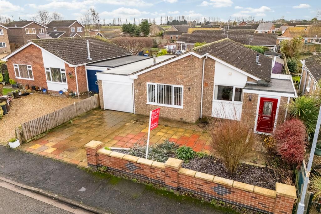 3-bed detached on Eastgate Gardens, Fleet Hargate, Holbeach, Spalding, Lincolnshire, PE12, £180,000