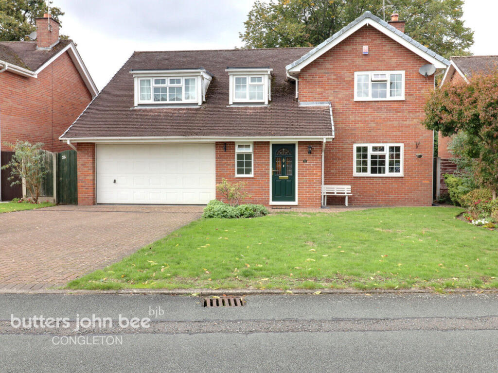 4-bed detached on Blackshaw Close, Congleton, £575,000