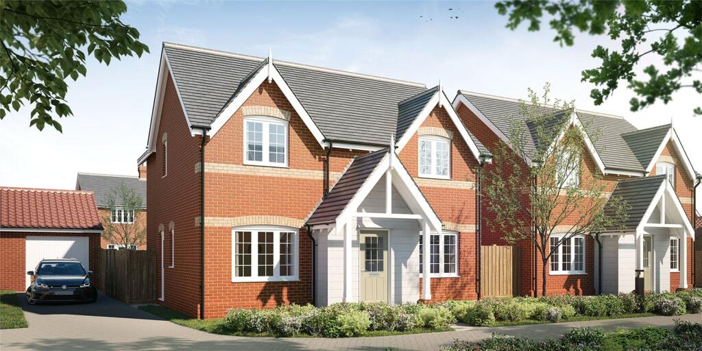 4-bed detached on Plot 87, The Brierley, Kingsfield, Dawes Lane, West Mersea, Colchester, Essex, CO5, £595,000