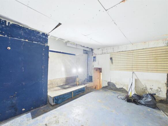 5 - Vacant shop, one-bedroom flat &amp; rear workshop.