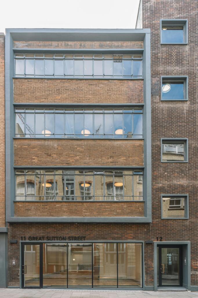 11-12 Great Sutton Street - Facade