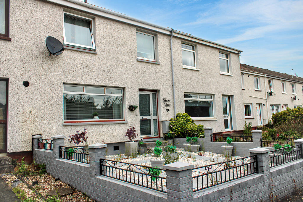 3-bed terraced on 86 Devonway, Clackmannan FK10 4LE, £132,995