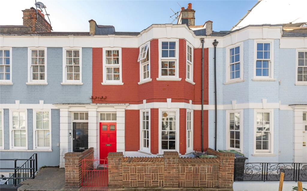 3-bed terraced on Sedlescombe Road, London, SW6, £1,300,000