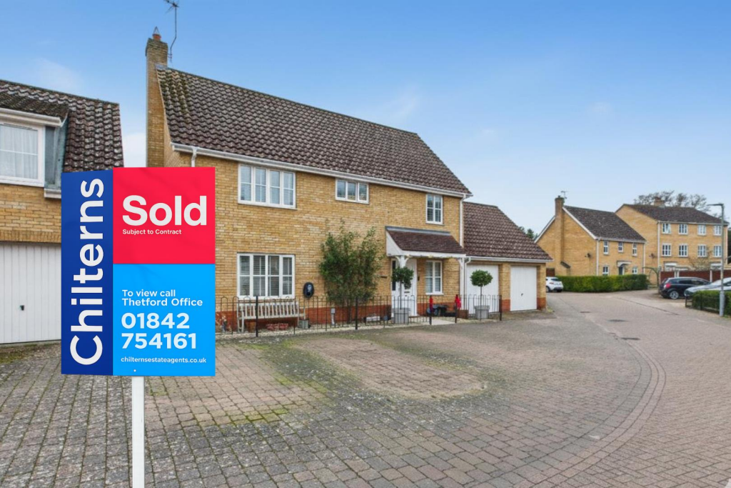 4-bed house on Woodruff Road, Thetford, Norfolk, £425,000