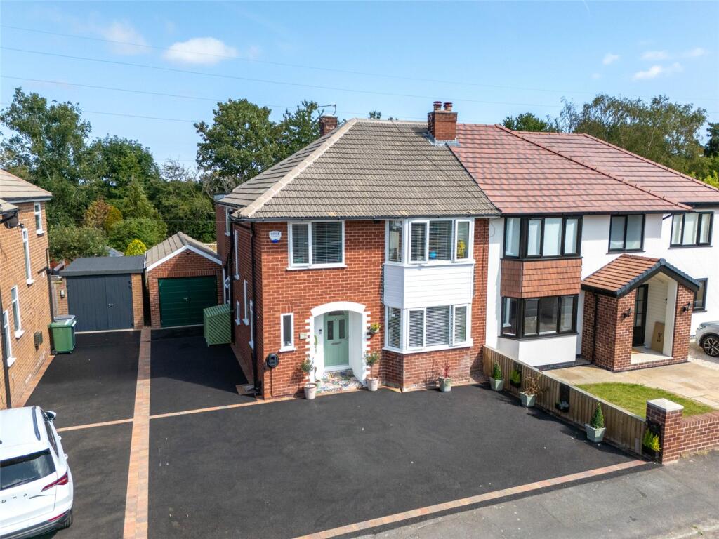 4-bed semi-detached on Barcombe Road, Heswall, Wirral, £450,000