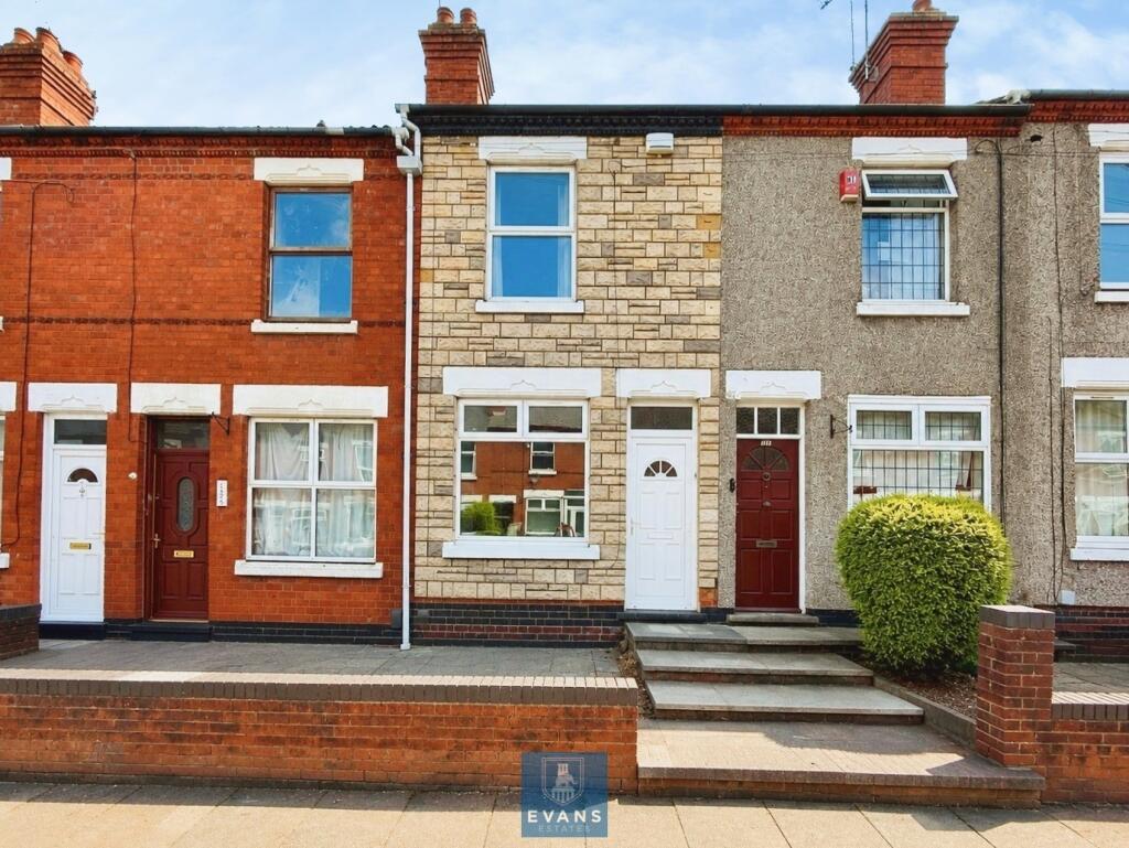 2-bed terraced on Broomfield Road, Earlsdon, Coventry, £185,000