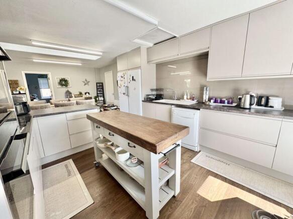 Apartment kitchen view