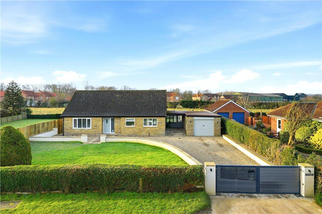 4-bed bungalow on Bedale Lane, Wath, Ripon, North Yorkshire, £575,000
