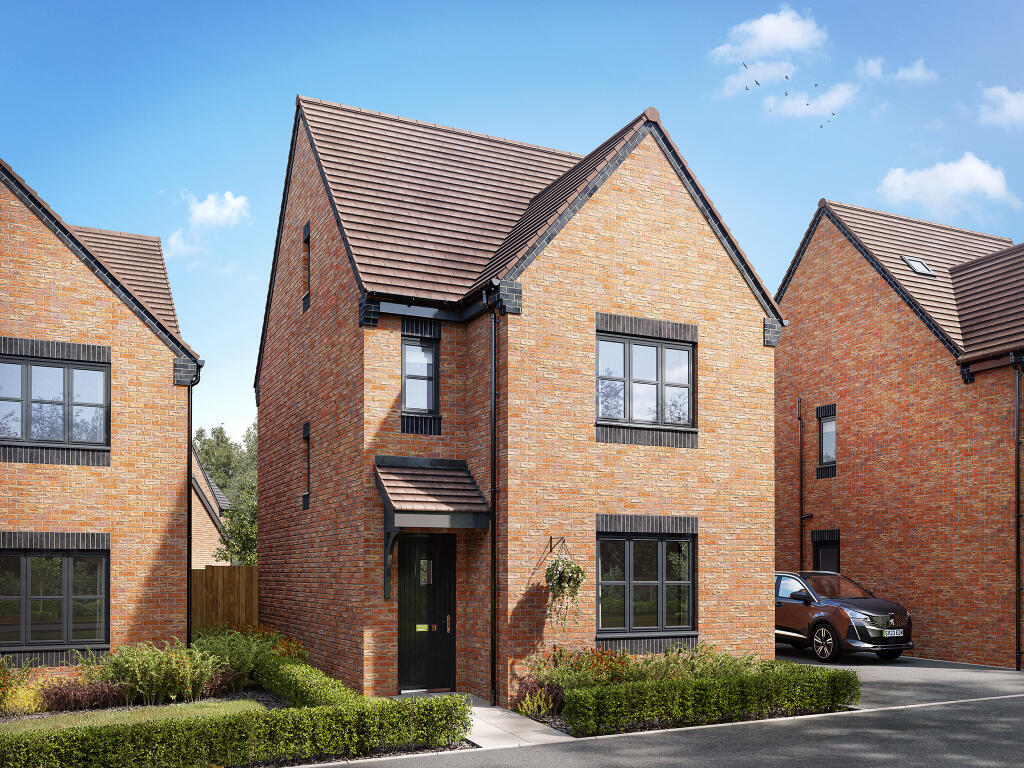 4-bed detached on Cherry Tree Gardens,
Proctor Avenue, 
Lawley, 
Shropshire, 
TF4 2SY, £365,000