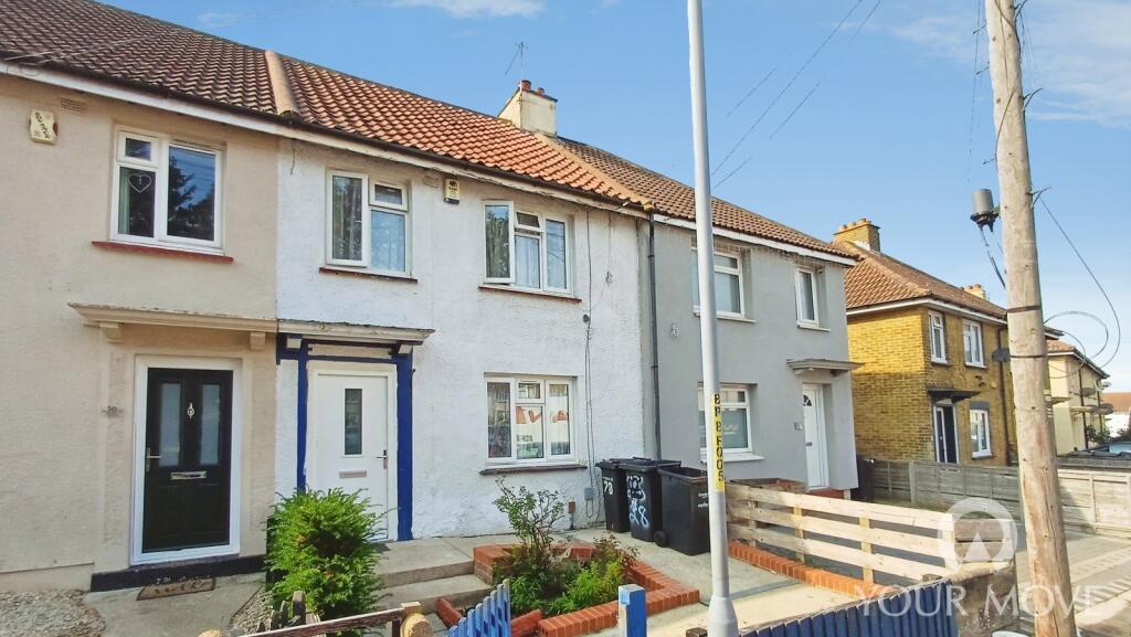 3-bed terraced on Poplar Avenue, Gravesend, Kent, DA12, £240,000