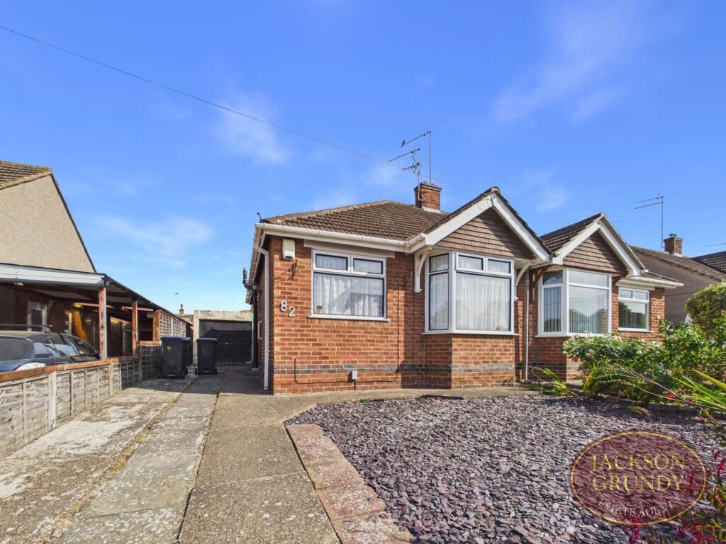 2-bed semi-detached on Rawley Crescent, Northampton, Northamptonshire, NN5 6PT, £180,000
