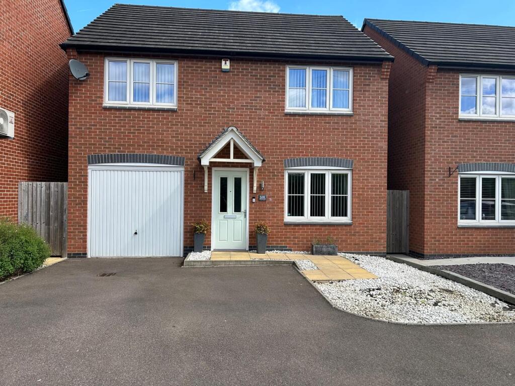 4-bed detached on Godfrey Close, Leicester, LE9, £340,000