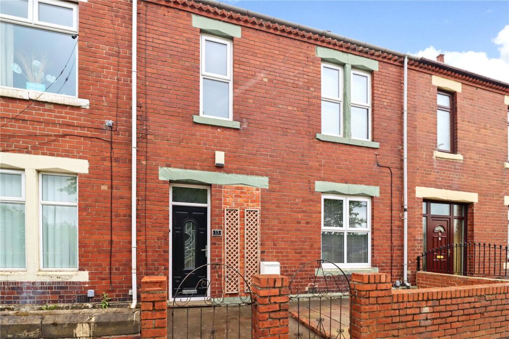 2-bed terraced on Victoria Road West, Hebburn, Tyne and Wear, NE31, £180,000