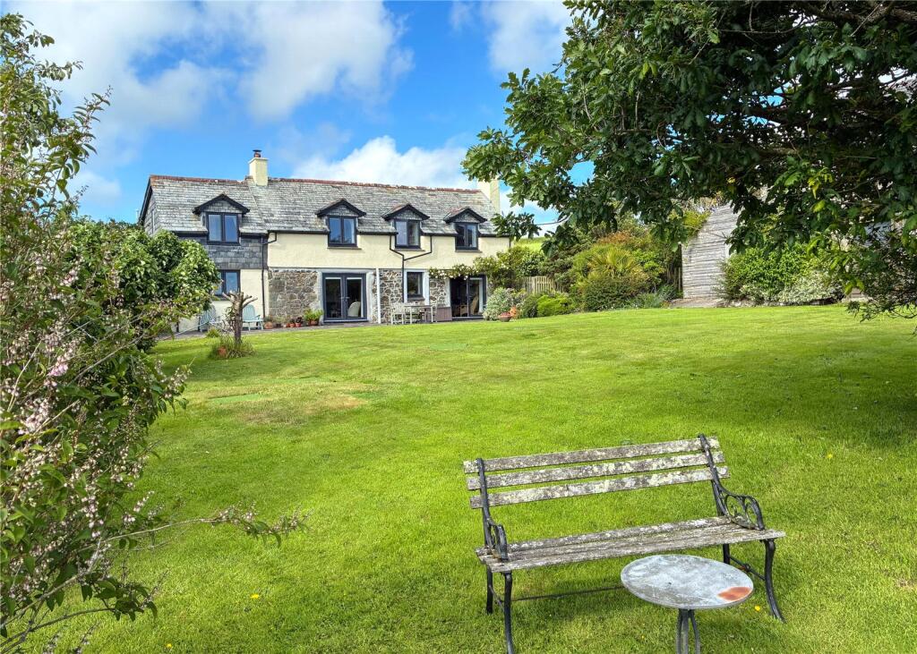 3-bed detached on Tregellist, St. Kew, Bodmin, Cornwall, PL30, £899,950